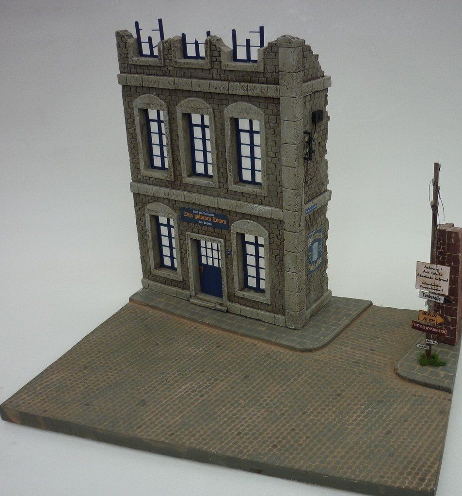 RT-Diorama 35197 Diorama-Base: &amp;quot;Street Corner&amp;quot; 1/35 – zdjęcie 5