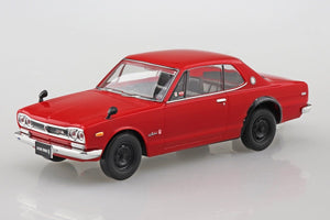 Aoshima 05884 Nissan Skyline 2000 GT-R (Red) 1/32 – image 2