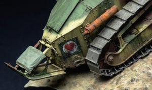 Meng Model TS-011 FRENCH FT-17 LIGHT TANK (RIVETED TURRET) 1/35 – zdjęcie 10