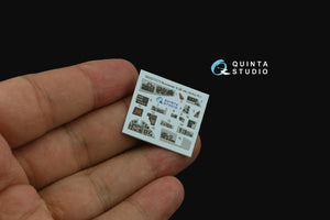 Quinta Studio QDS-72173 Blackburn Buccanneer S.2B Late 3D-Printed &amp;amp; colored Interior on decal paper (Airfix) (small version) 1/72 – image 6