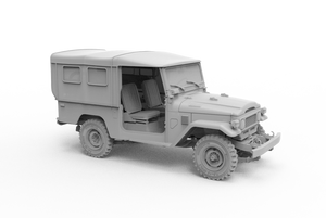 AK Interactive AK35004 FJ43 SUV WITH SOFT TOP IDF &amp;amp; LAF 1/35 – image 8