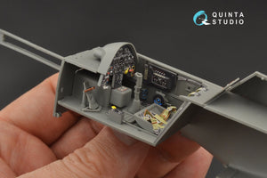 Quinta Studio QD35041 Bf 109G-6 3D-Printed &amp;amp; colored Interior on decal paper (for Border Model kit) 1/35 – image 3