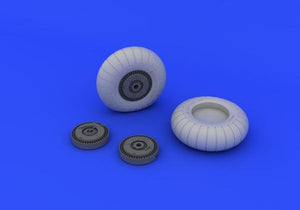 Eduard 648244 Ju 88A wheels early 1/48 ICM – zdjęcie 3