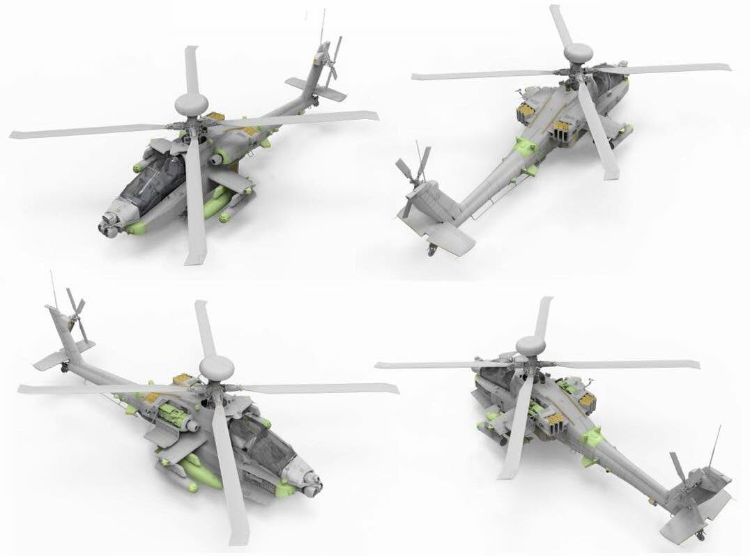 Takom 2604 AH Mk. 1 Apache Attack Helicopter 1/35 – image 2