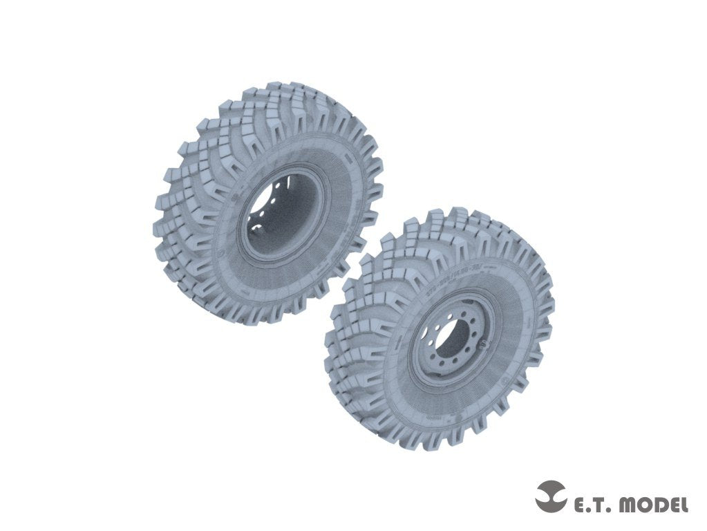 ET Model P35-116 Russian URAL-4320 Truck Weighted Road Wheels(3D Printed) For TRUMPETER Kit 1/35 – image 5