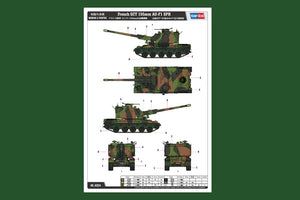 Hobby Boss 83834 French GCT 155mm AU-F1 SPH 1/35 – zdjęcie 3