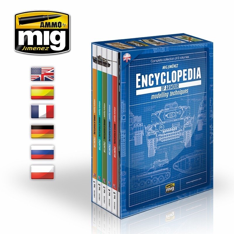 Ammo of Mig 6149BE COMPLETE ENCYCLOPEDIA OF ARMOUR MODELLING TECHNIQUES EN bez etui/not case – zdjęcie 2