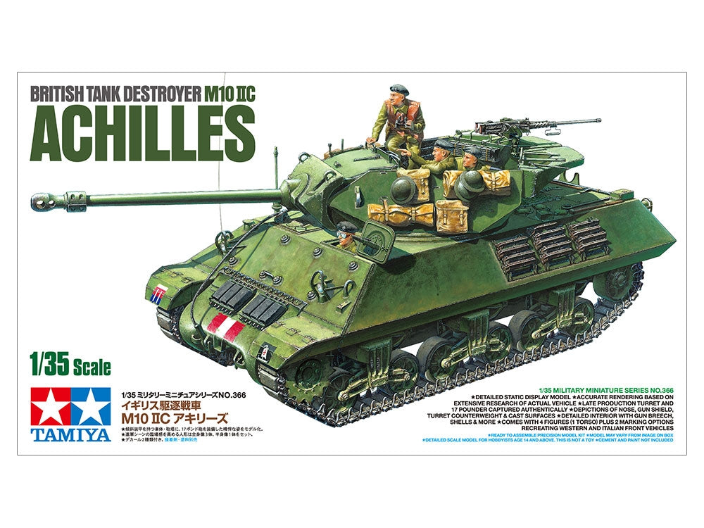 Tamiya 35366 British Tank Destroyer M10 II C 17pdr SP Achilles 1/35 – image 2