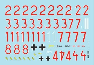 Star Decals 48-B1008 Afrika Tigers. Tigers in Tunisia 1942-43 1/48 – zdjęcie 3