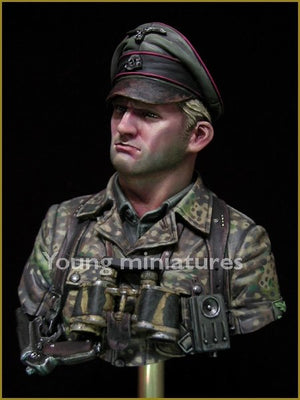 Young Miniatures YM1831 German Waffen SS Officer 1944 1/10 – zdjęcie 3