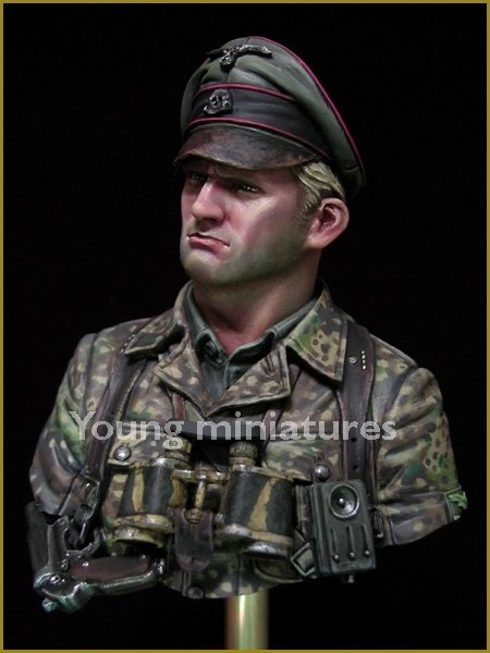 Young Miniatures YM1831 German Waffen SS Officer 1944 1/10 – zdjęcie 3