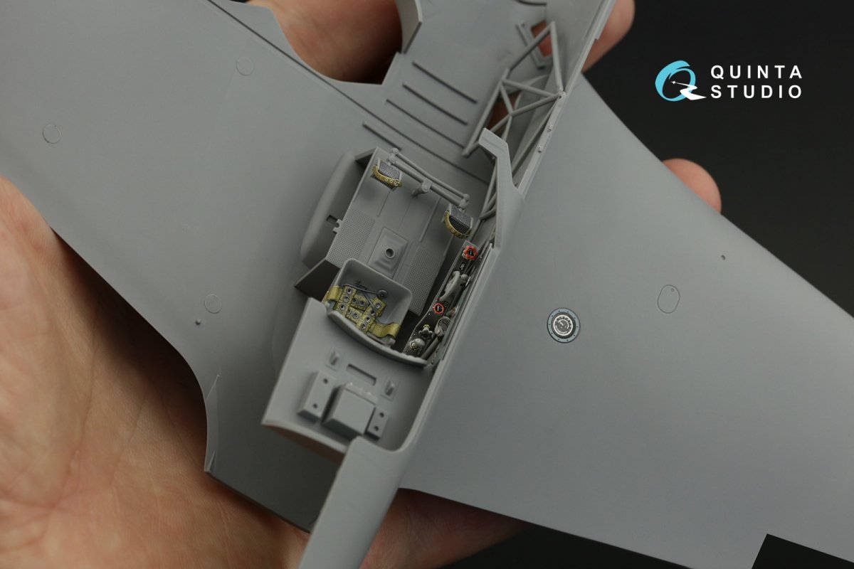 Quinta Studio QD32159 Yak-9 T/K 3D-Printed &amp;amp; colored Interior on decal paper (ICM) 1/32 – image 5