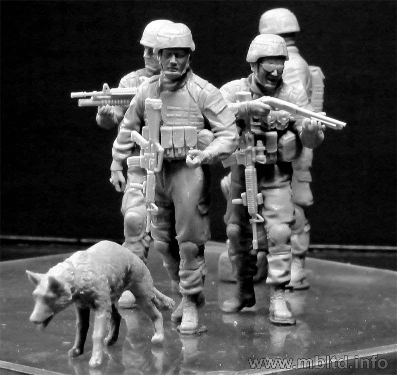 Master Box 35154 Modern US infantrymen Cordon and Search 1/35 – zdjęcie 4
