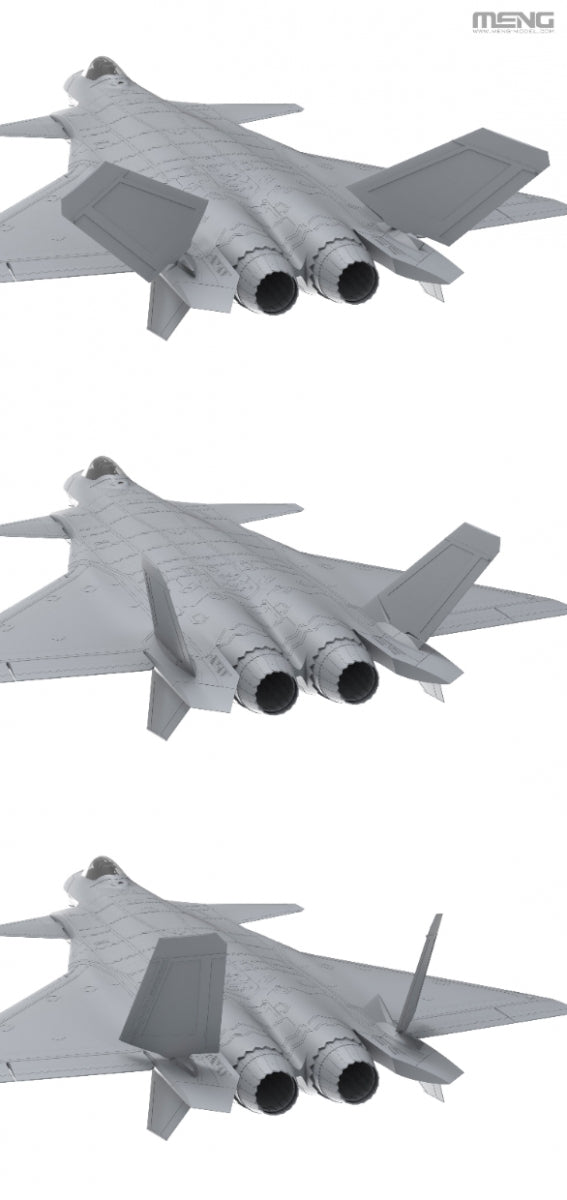 Meng LS-002 Chinese J-20 Stealth Fighter 1/48 – image 13