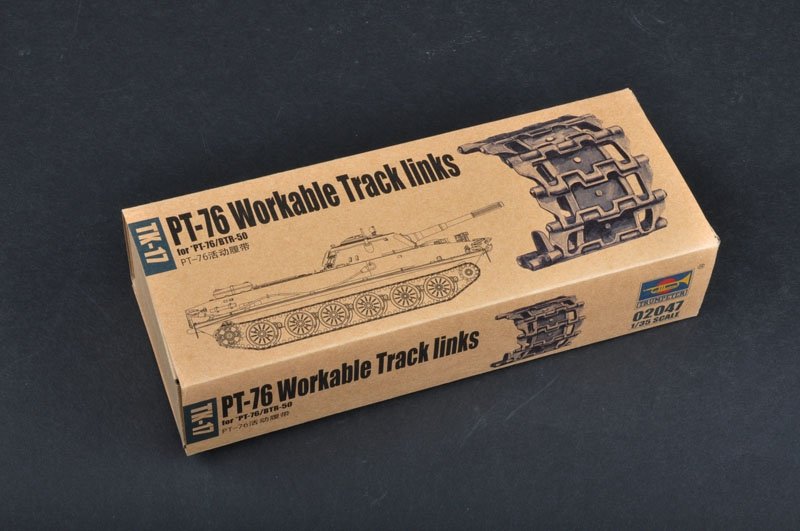 Trumpeter 02047 Soviet PT-76 Tank Track Links 1/35