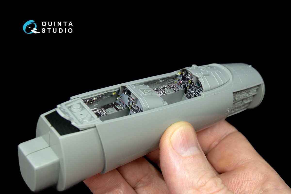 Quinta Studio QD48041 F-15D 3D-Printed &amp;amp; coloured Interior on decal paper (for GWH kit) 1/48 – Bild 5