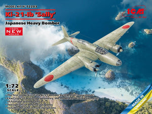 ICM 72203 Ki-21-Ib &amp;#39;Sally&amp;#39; Japanese Heavy Bomber 1/72