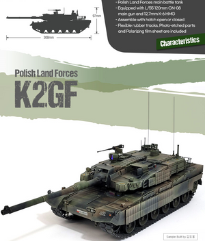 Academy 13560 Polish Land Forces K2GF 1/35 – image 4
