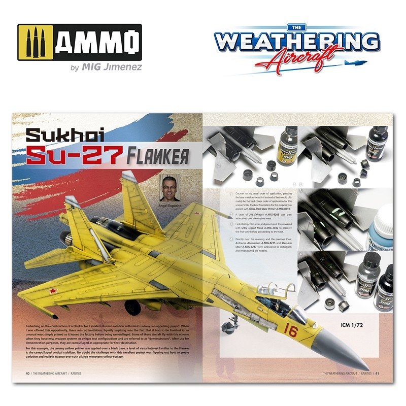 AMMO of Mig Jimenez 5216 The Weathering Aircraft Issue 16. RARITIES (English) – zdjęcie 4