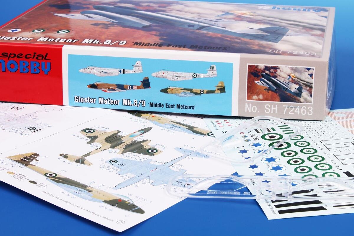 Special Hobby 72463 Gloster Meteor Mk.8/9 &amp;#39;Middle East Meteors&amp;#39; 1/72 – image 9