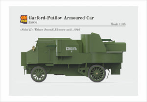 Copper State Models 35009 Garford-Putilov Armoured Car 1/35 – zdjęcie 2