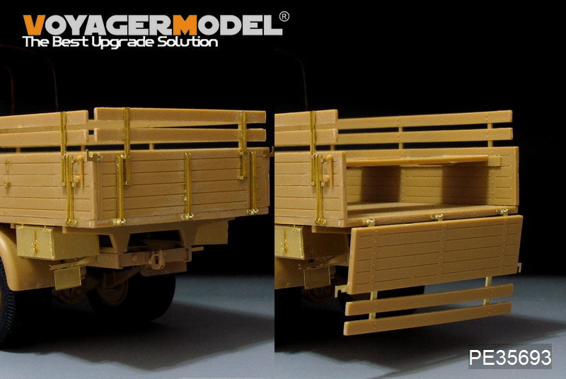 Voyager Model PE35693 WWII German Bussing Nag L4500A 4X4 Cargo Truck For AFV 35270 1/35 – imagen 3