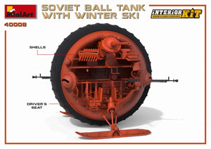 MiniArt 40008 SOVIET BALL TANK w/ WINTER SKI. INTERIOR KIT 1/35 – image 13