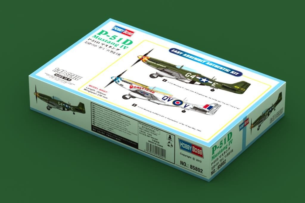 Hobby Boss 85802 P-51D Mustang 1/48 – zdjęcie 2