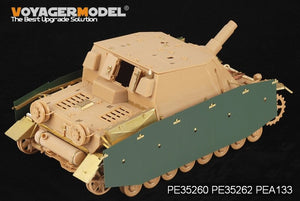 Voyager Model PEA133 WWII German Sturmpanzer IV Brummbar Early Version Side Skirts (For Tristar 35038) 1/35 – immagine 6