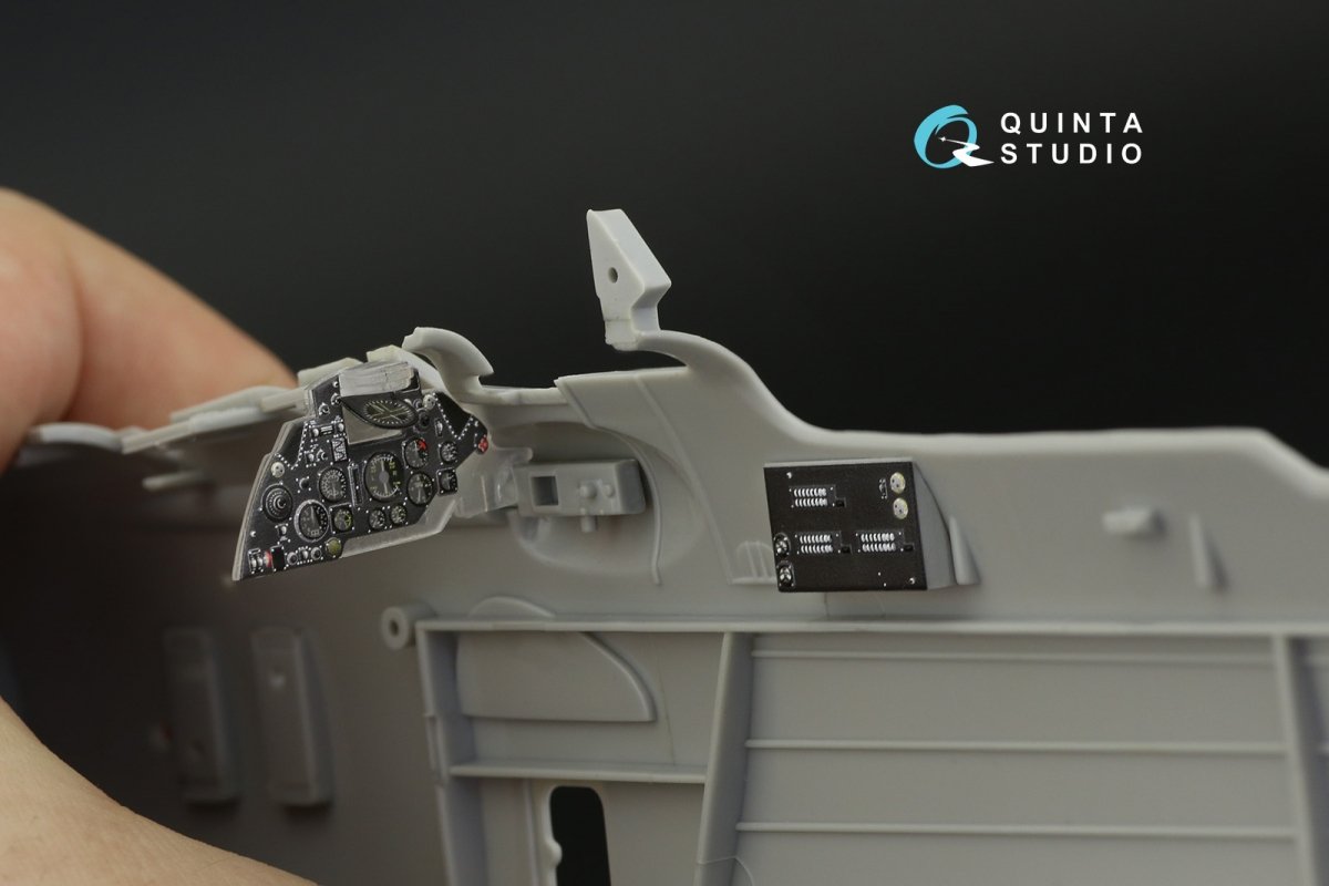 Quinta Studio QD32115 Fairey Swordfish Mk.I 3D-Printed &amp;amp; coloured Interior on decal paper (Trumpeter) 1/32 – zdjęcie 10