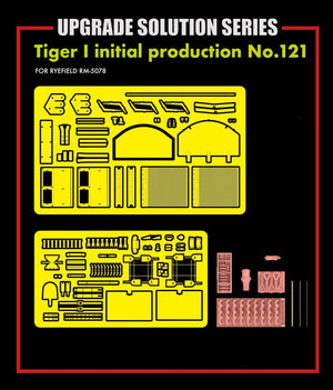 Rye Field Model 2038 TIGER I 121 initial production UPGRADE SOLUTION SERIES 1/35 – immagine 2