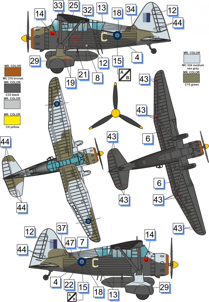 Dora Wings 72023 Westland Lysander Mk.III 1/72 – zdjęcie 3