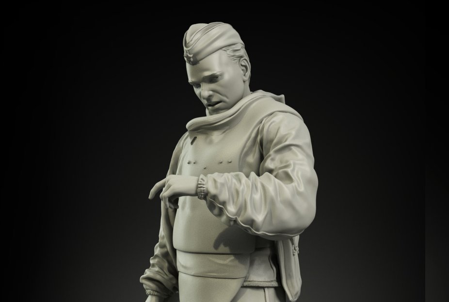 Panzer Art FI35-036 Soviet assault engineers officer 1/35 – image 4