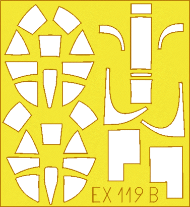Eduard EX119 B-25J 1/48 REVELL/MONOGRAM – zdjęcie 2