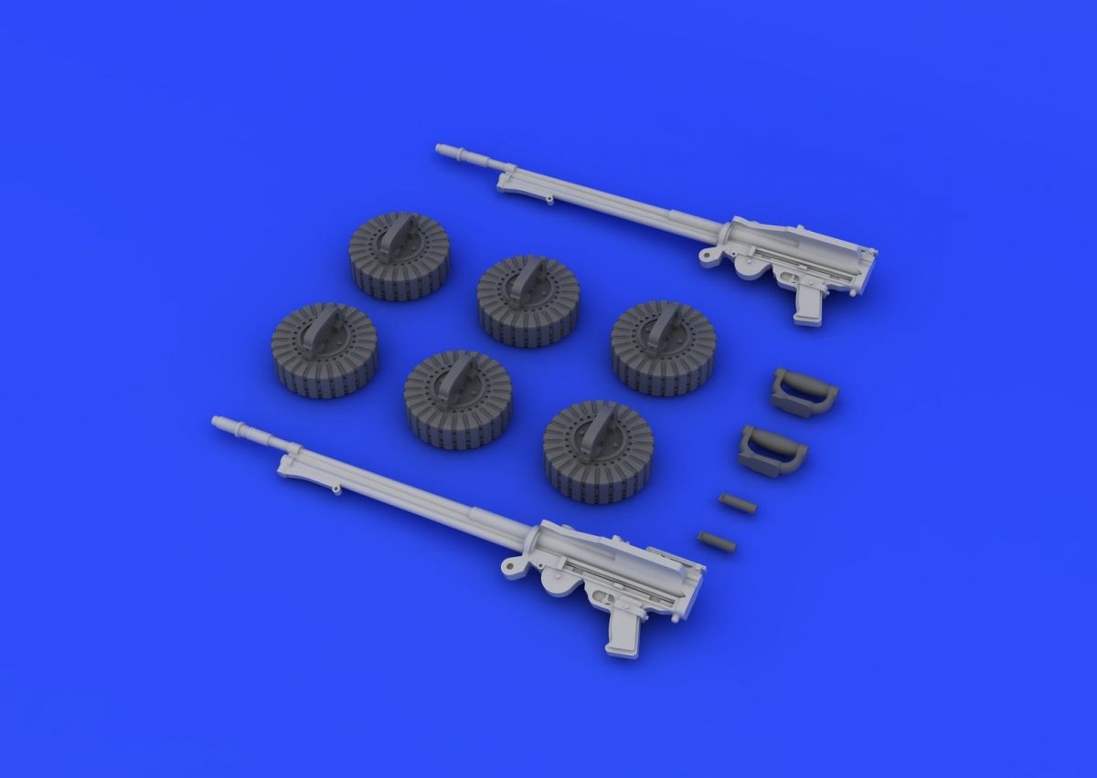 Eduard 632054 Lewis Mk. III WW1 gun 1/32 Hasegawa – zdjęcie 2