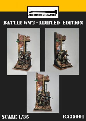 Ardennes Miniature BA35001 LIMITED EDITION - BATTLE WW2 1/35 – zdjęcie 3
