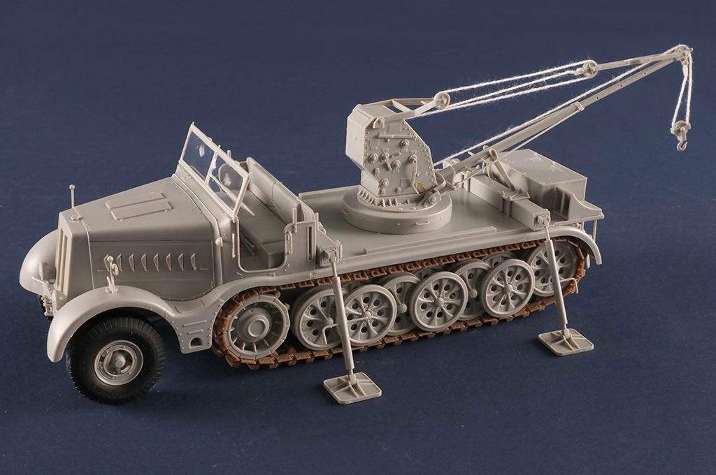 Trumpeter 09576 Schwerer Zugkraftwagen 18 t with 6 t Billstein-Crane, Sd.Kfz.9/1 1/35 – immagine 19