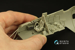 Quinta Studio QD48359 TBF-1 Avenger 3D-Printed &amp;amp; colored Interior on decal paper (Academy) 1/48 – image 9