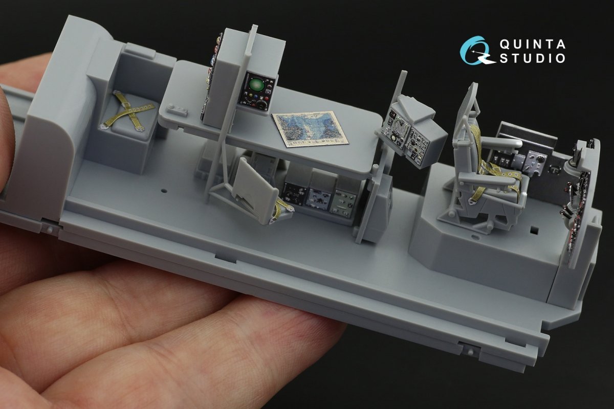 Quinta Studio QD48248 Lancaster B Mk.I 3D-Printed &amp;amp; colored Interior on decal paper (HK Models) 1/48 – image 8