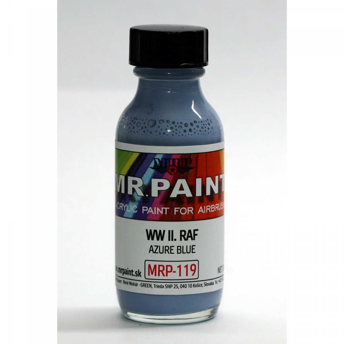 MR. Paint MRP-119 AZURE BLUE WWII RAF 30ml – zdjęcie 2