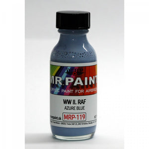 MR. Paint MRP-119 AZURE BLUE WWII RAF 30ml – zdjęcie 2