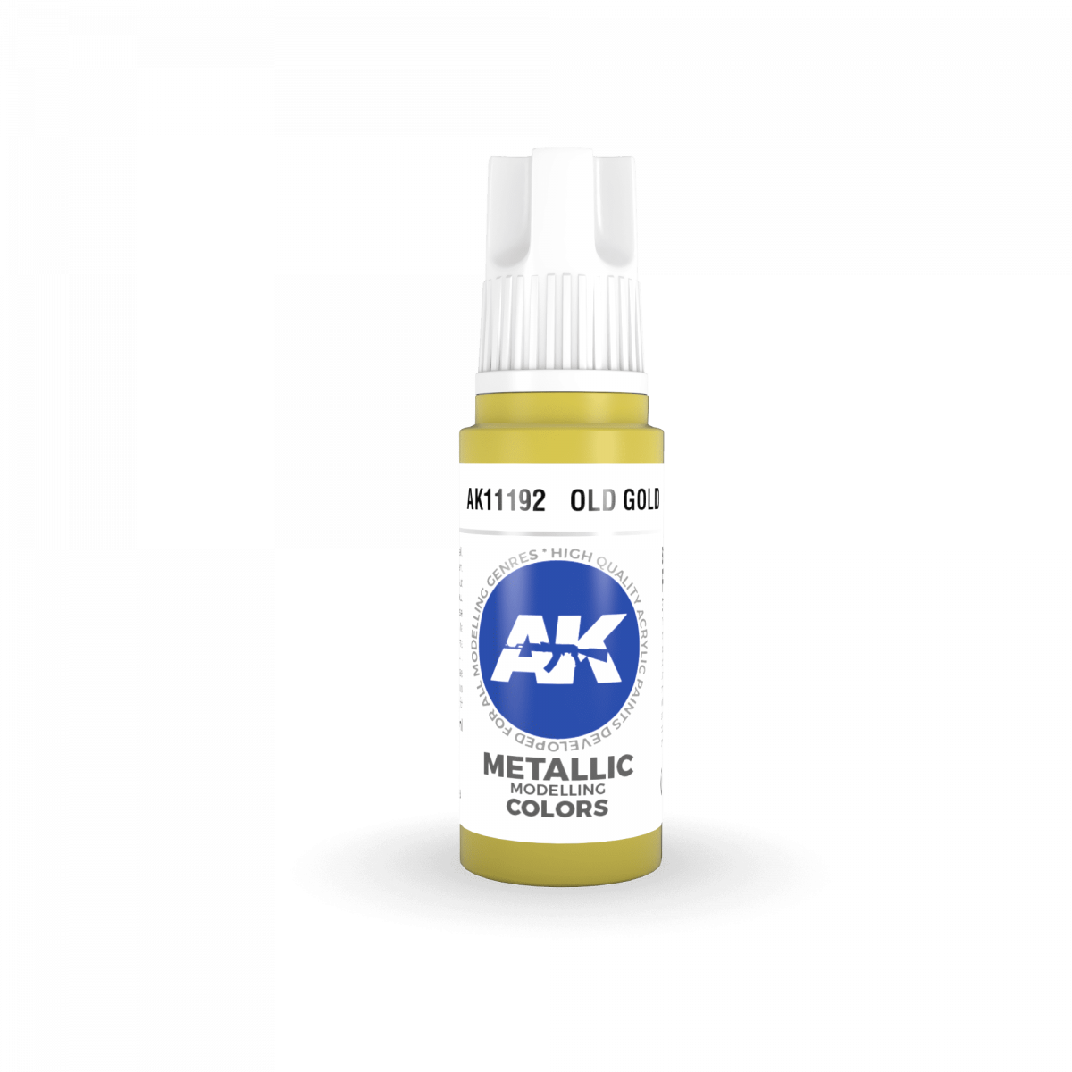 AK Interactive AK11192 OLD GOLD – METALLIC 17ml – zdjęcie 2