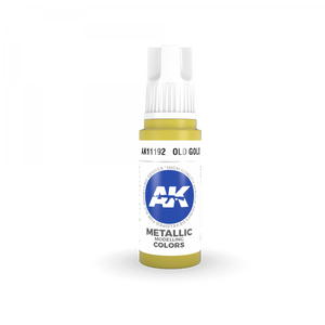 AK Interactive AK11192 OLD GOLD – METALLIC 17ml – zdjęcie 2