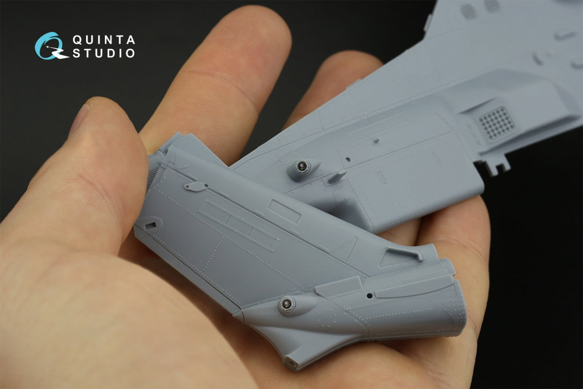 Quinta Studio QDS-35119 AH-1Z 3D-Printed coloured Interior on decal paper (Academy) (Small version) 1/35 – zdjęcie 10