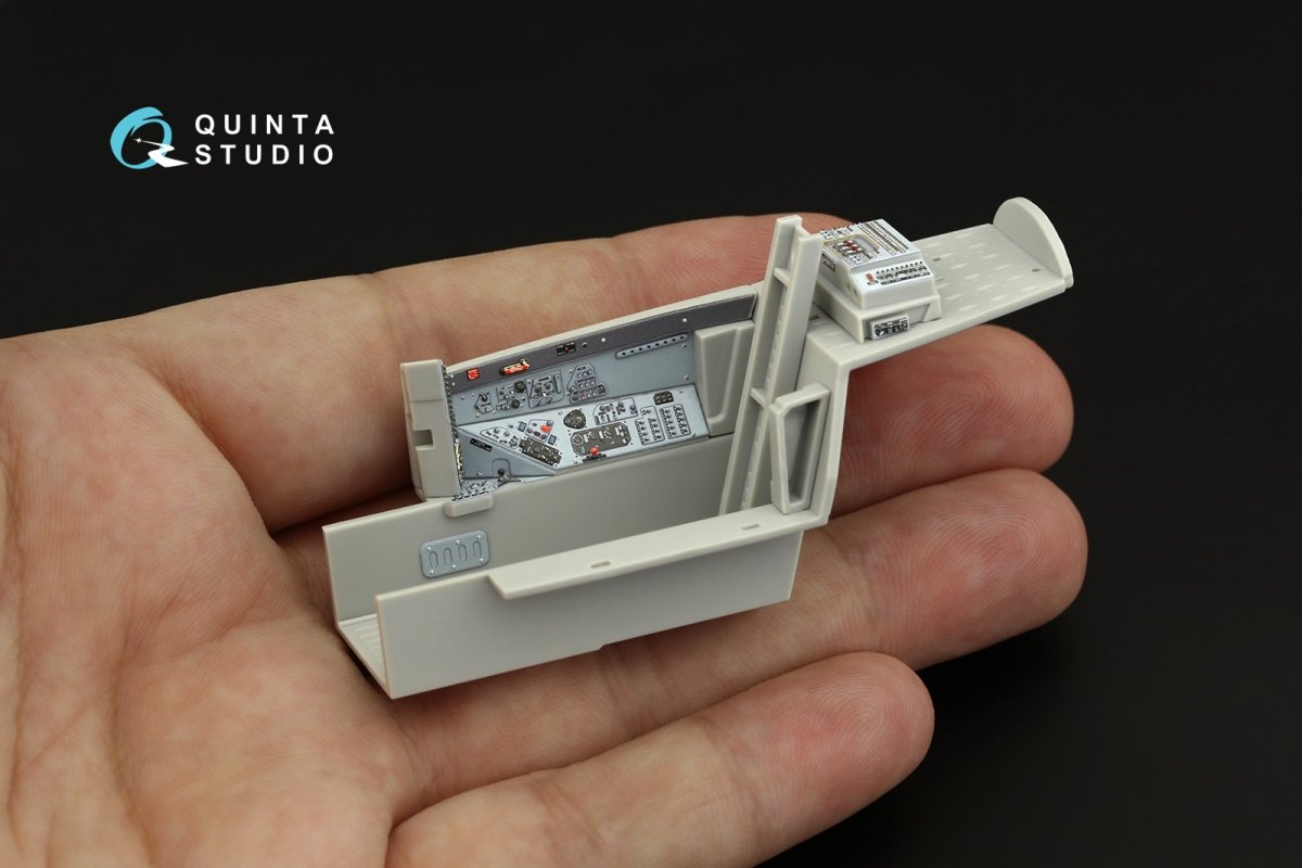 Quinta Studio QDS-32142 MiG-29 9-13 Fulcrum C 3D-Printed &amp;amp; coloured Interior on decal paper (Trumpeter) (Small version) 1/32 – zdjęcie 8