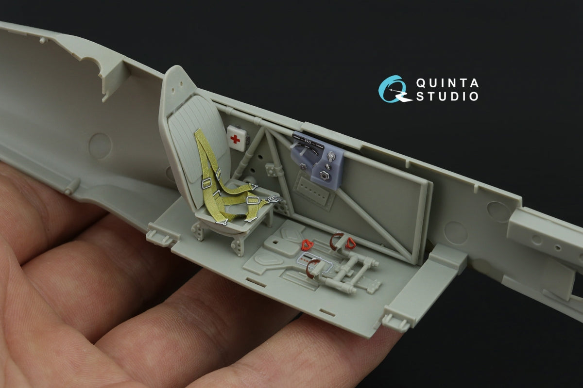 Quinta Studio QD+32241 MiG-3 3D-Printed &amp;amp; coloured Interior on decal paper (Trumpeter) (with 3D-printed resin parts) 1/32 – zdjęcie 11