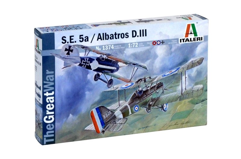 Italeri 1374 SE5a / ALBATROS D.III (1/72) – image 2
