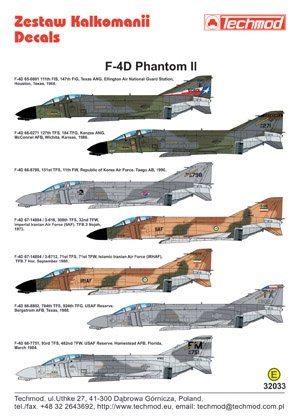 Techmod 32033 - F-4D Phantom II 1/32 – zdjęcie 2