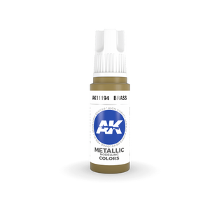 AK Interactive AK11194 BRASS – METALLIC 17ml – zdjęcie 2