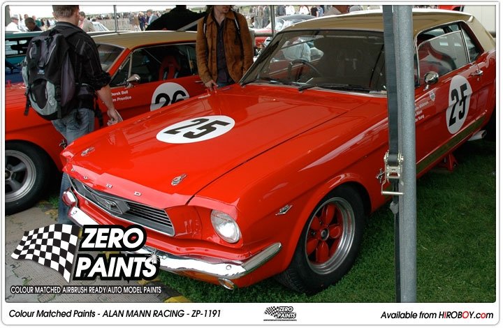 Zero Paints ZP-1191 Alan Mann Racing Paints Red/Gold 2x30ml – zdjęcie 5